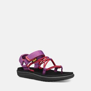 Teva Voya Infinity Sandalen Kinder Lila/Rot Online Österreich [JDPF80237]